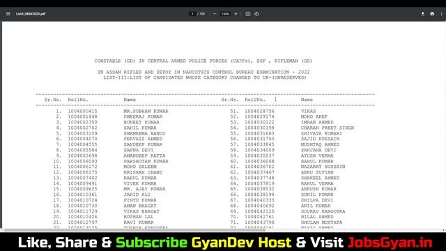 SSC GD Result 2023 Kaise Download Kare | SSC GD Result 2023 PDF Download|SSC GD Result 2023 Downloa смотреть онлайн