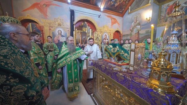 ТОРЖЕСТВА В ЛАВРЕ В ПРАЗДНИК СОБОРА ВСЕХ ПРЕПОДОБНЫХ ПЕЧЕРСКИХ. смотреть онлайн