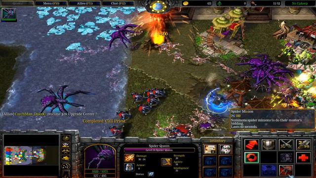 Warcraft III: TFT - (CUSTOM) 250 - Footmen vs Grunts - ArchaKlan vs WC/SC смотреть онлайн
