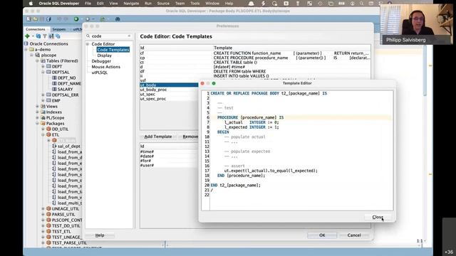 RoOUG TechSession#43: Testing with utPLSQL–Made Easy with SQL Developer смотреть онлайн