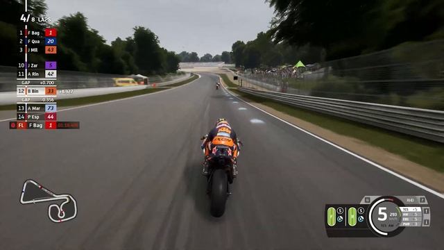 MotoGP 23 - 100% Realistic Difficulty | GermanGP Race | Ultra High Graphics Gameplay (4K/60FPS) смотреть онлайн