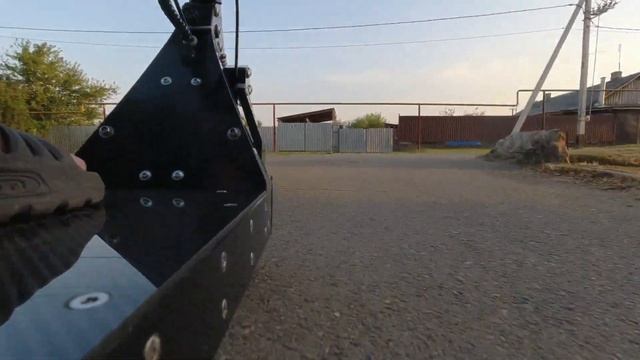 Часть 4. Самодельный электросамокат 2022. Работа подвески. Электросамокат своими руками. смотреть онлайн