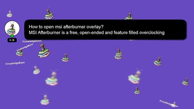 [SOLVED] HOW TO OPEN MSI AFTERBURNER OVERLAY? смотреть онлайн