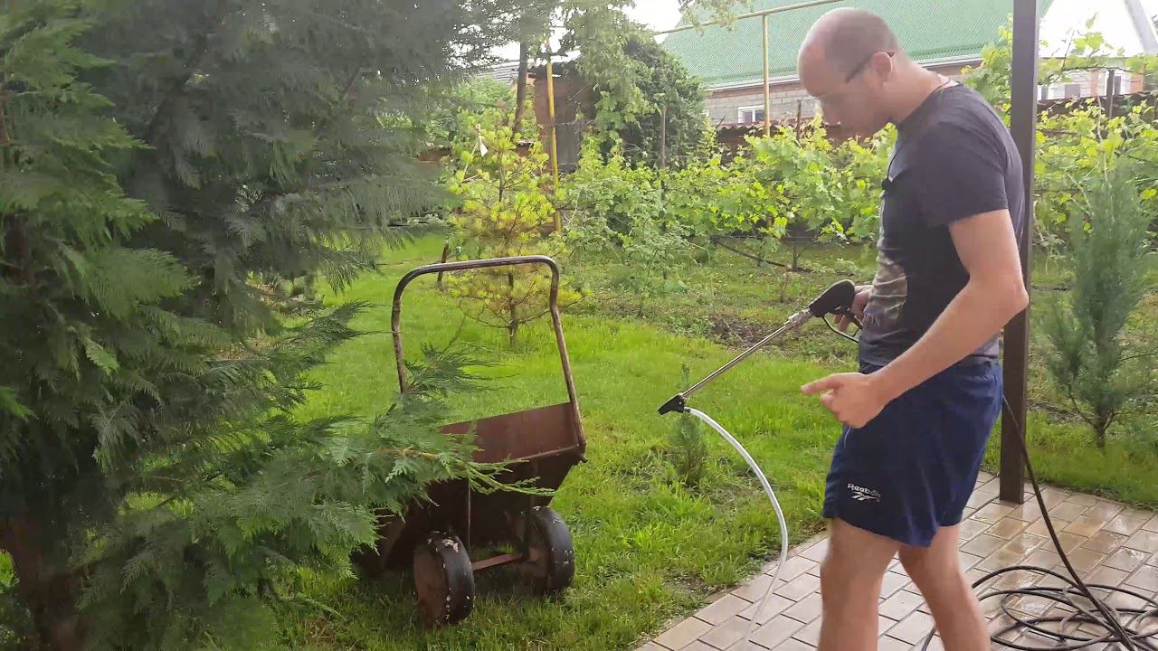 Пескоструйная насадка на мойку - как работает? Пескоструй для моек высокого давления - в наличии! смотреть онлайн