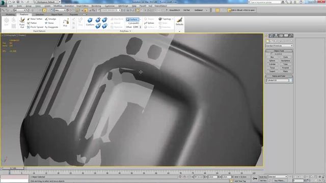 Fallout 4 Fusion Cell Modeling P.3 - LowPoly (Создание ядерного блока)