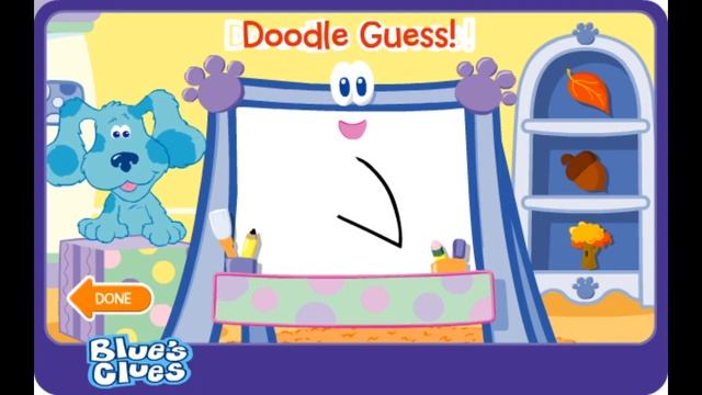 Nostalgia Games | Blues Clues: Doodle Guess!
