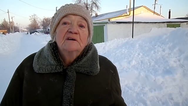 В Калиновке выросли супер-сугробы смотреть онлайн
