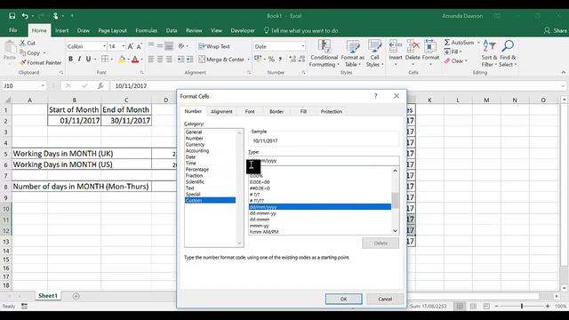 Excel Dates смотреть онлайн