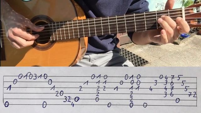 Tango - free and easy traditional guitar tab lesson смотреть онлайн