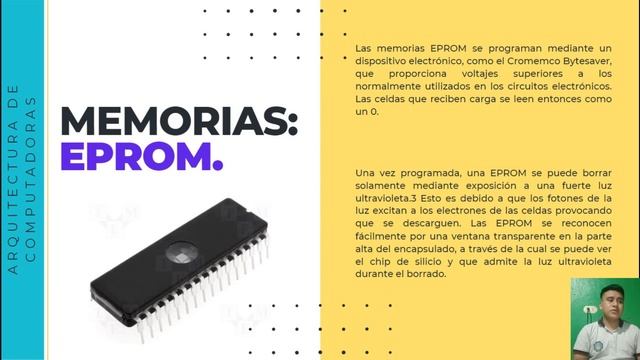 memorias: PROM,EPROM, EEPROM, FLASH. смотреть онлайн