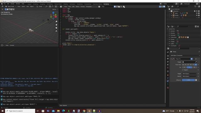 How to make an 8 direction sprite-sheet from an animation in Blender смотреть онлайн