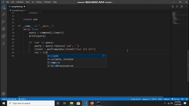 Make a Python Bot that can Answer Math Question смотреть онлайн