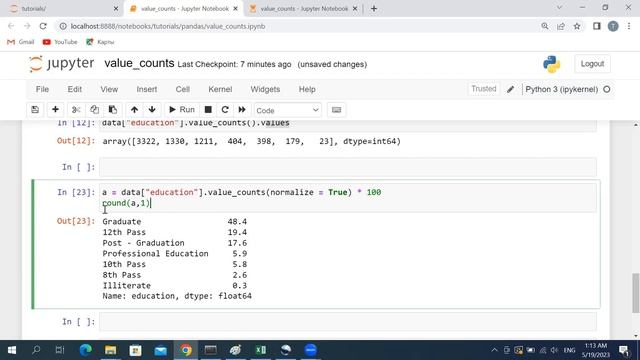 PYTHON PANDAS TUTORIAL #9 - HOW TO USE VALUE_COUNTS METHOD IN PANDAS. смотреть онлайн