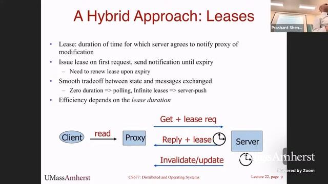 UMass CS677 (Spring'23) - Lecture 22 - Edge Computing, CDNs, and Web Caching смотреть онлайн