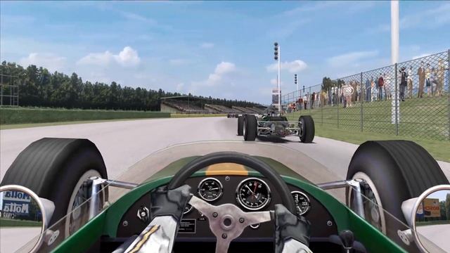 ► Testing a new Slipstreaming Model | GRAND PRIX LEGENDS смотреть онлайн