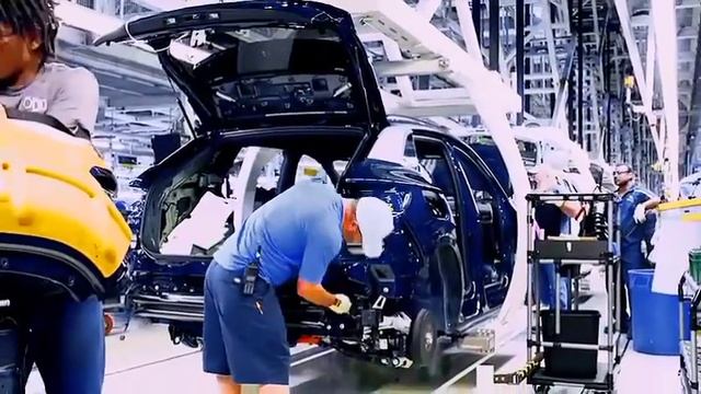 2023 Volkswagen ID4 production line-The Car of the Future. смотреть онлайн
