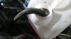 Замена термостата без потери крови 25500-27000 Hyundai Kia на D4EA, Санта фе Santa Fe sm