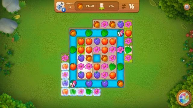 GardenScapes 87 Level Walkthrough