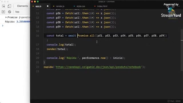 Promises e Async/await - Origamid смотреть онлайн
