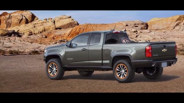 Chevrolet Colorado ZR2 Concept pickup truck with the 2.8 Duramax Diesel engine смотреть онлайн