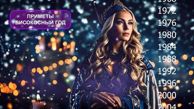 2024 ВИСОКОСНЫЙ ГОД. ПРИМЕТЫ | Приметы Советы смотреть онлайн