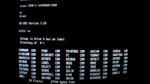 История Windows - MS-DOS(№1)