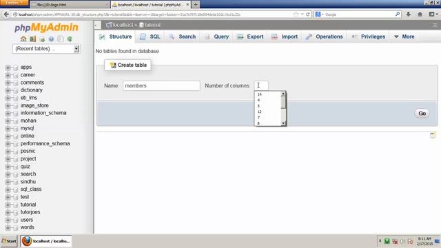 Create A database Using MySQL Tamil смотреть онлайн