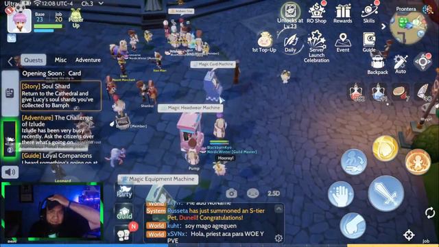 💠Ragnarok Origin - Server Izlude 3 - Vamos a iniciar el Server!! - Dia de Apertura! - Parte 1💠 смотреть онлайн