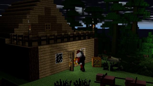 Merry Christmas ! - A Minecraft Animation смотреть онлайн