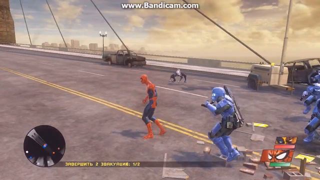 Баг в игре Spider-Man - Web of Shadows смотреть онлайн