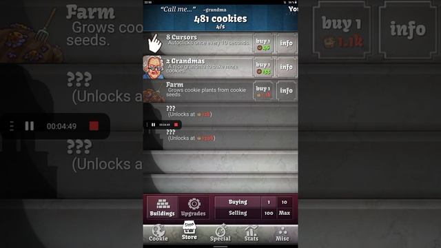 Cookie Clicker 6 - Сброс игры смотреть онлайн
