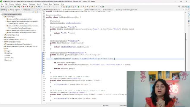 Http Methods using spring boot without DB смотреть онлайн