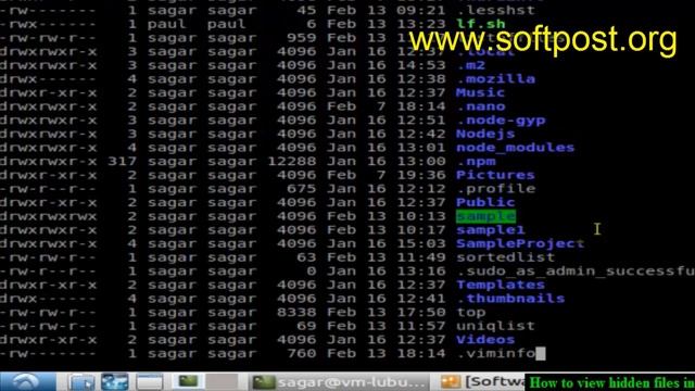 How to view hidden files in Arch Linux смотреть онлайн
