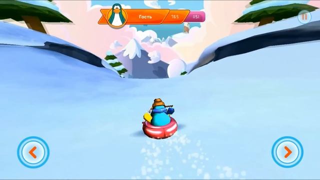 Disney Клуб Пингвинов Гонки на Санках Лучшая семейная игра обзор Gameplay HD смотреть онлайн