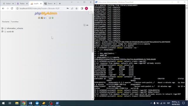 Creacion contenedores de MariaDB y PhpMyAdmin смотреть онлайн