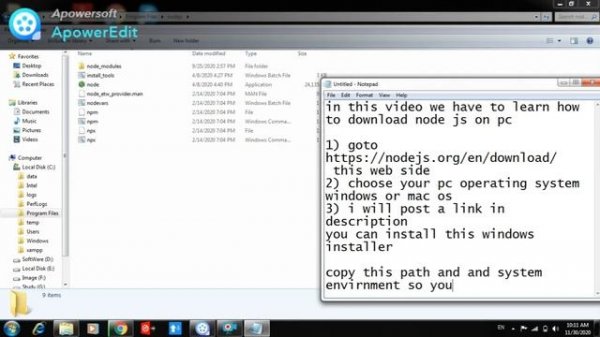 Node JS Installation