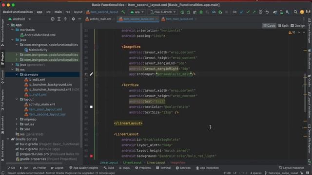 Swipe to reveal Kotlin tutorial 2023 - Part 1 смотреть онлайн