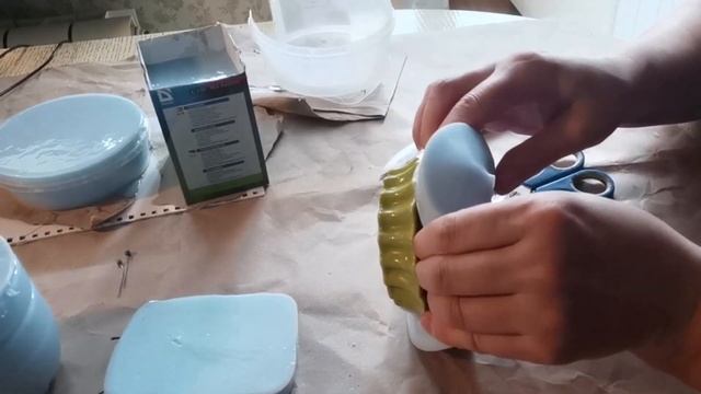 Мыловарение/ Изготовление форм для мыла из силикона 2. смотреть онлайн