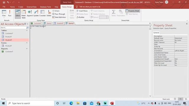 Microsoft Access & SQL Live Class@COMPUTEREXCELSOLUTION смотреть онлайн