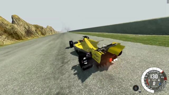 NASCAR VS FORMULA 1 RACES on the DEADLY MOUNTAIN! - BeamNG Gameplay Races & Crashes смотреть онлайн