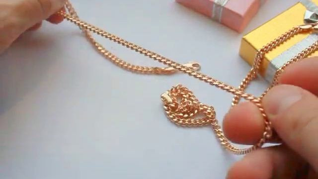 Женский комплект "Premium" (цепочка и браслет) смотреть онлайн