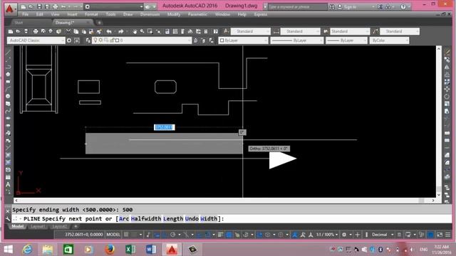Autocad 2d english tutorial for beginner command rectangle fillet chamfer polyline speake khmer смотреть онлайн