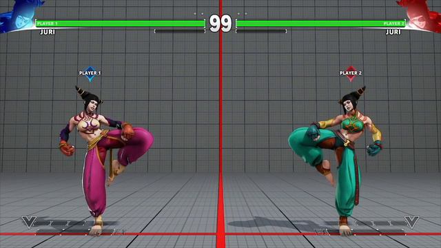 Street Fighter V: Juri Nostalgia Costume DLC + colors смотреть онлайн