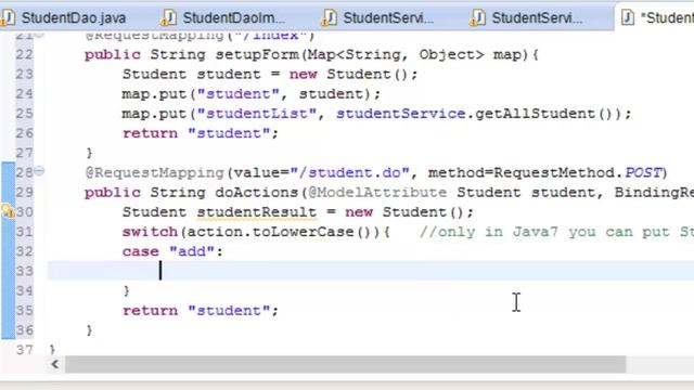 Add,Edit,Delete,Search using Spring and Hibernate смотреть онлайн