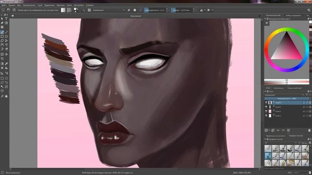 скетч в Krita смотреть онлайн