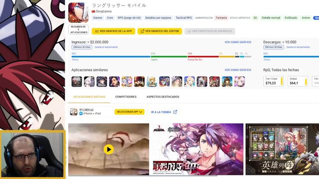 TOP JUEGOS GACHA EN GANANCIAS DICIEMBRE DE 2022 смотреть онлайн