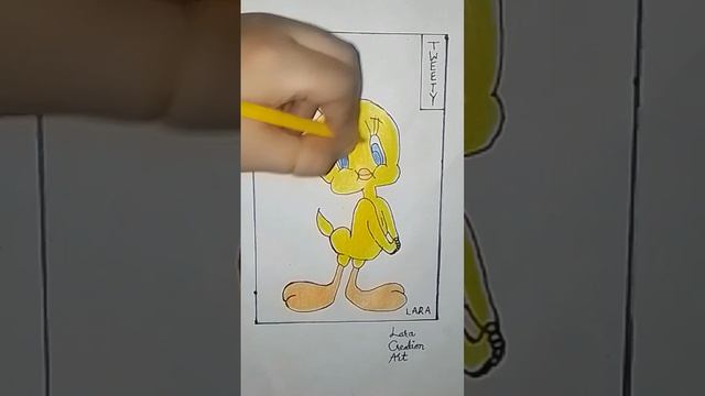 Tweety Drawing | Tweety Bird | Drawing | LARA Creation смотреть онлайн