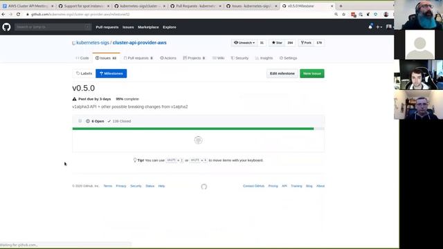 20200309 - Cluster API Provider AWS Office Hours смотреть онлайн