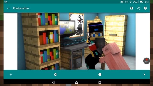 ШОК! КАК ПОСТРОИТЬ САМУЮ БОЛЬШУЮ ЛЮБУЮ КАРТИНКУ В ОДИН КЛИК MINECRAFT POCKET EDITION:) 0.15x-0.16. смотреть онлайн