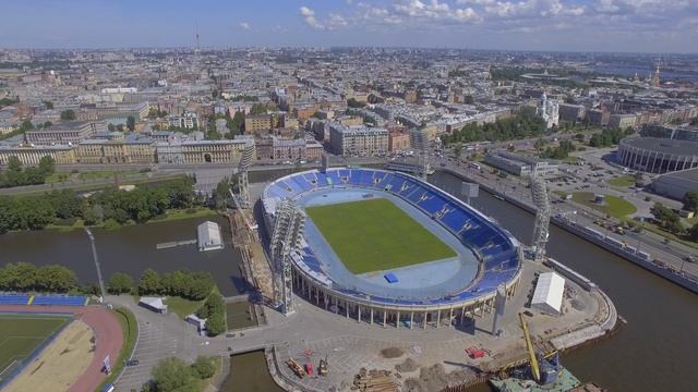 Стадион Петровский в Санкт-Петербурге